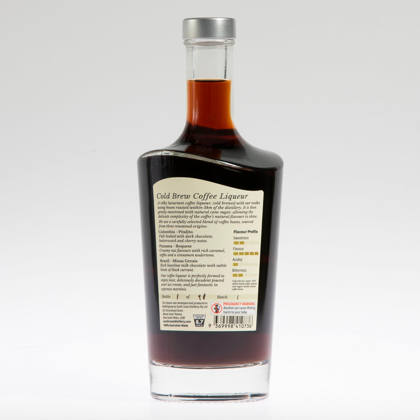 Cold Brew Coffee Liqueur